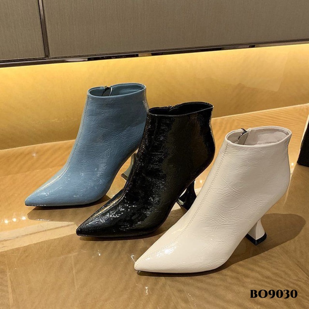 RESTOCK PRF SEPATU HEELS BOOTS KOREA TERBARU BO9030