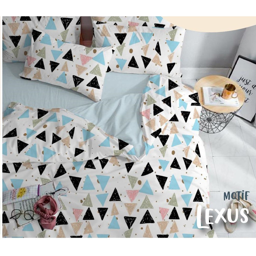 Vhepra Sprei Katun Motif Lexus