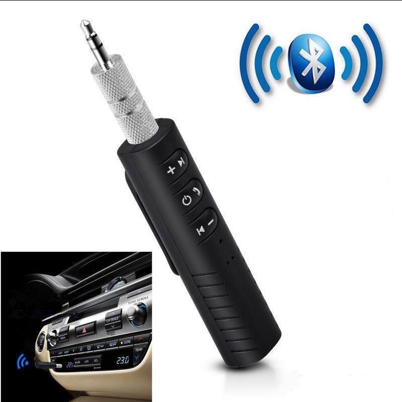 Car Kit Bluetooth Music Audio Receiver Aux 3.5 mm - Bluetooth Receiver Headset Mobil [JP]