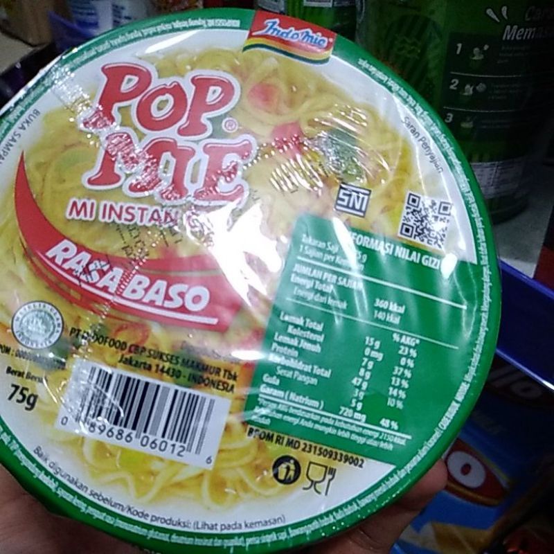 Pop Mie 75 gr rasa baso