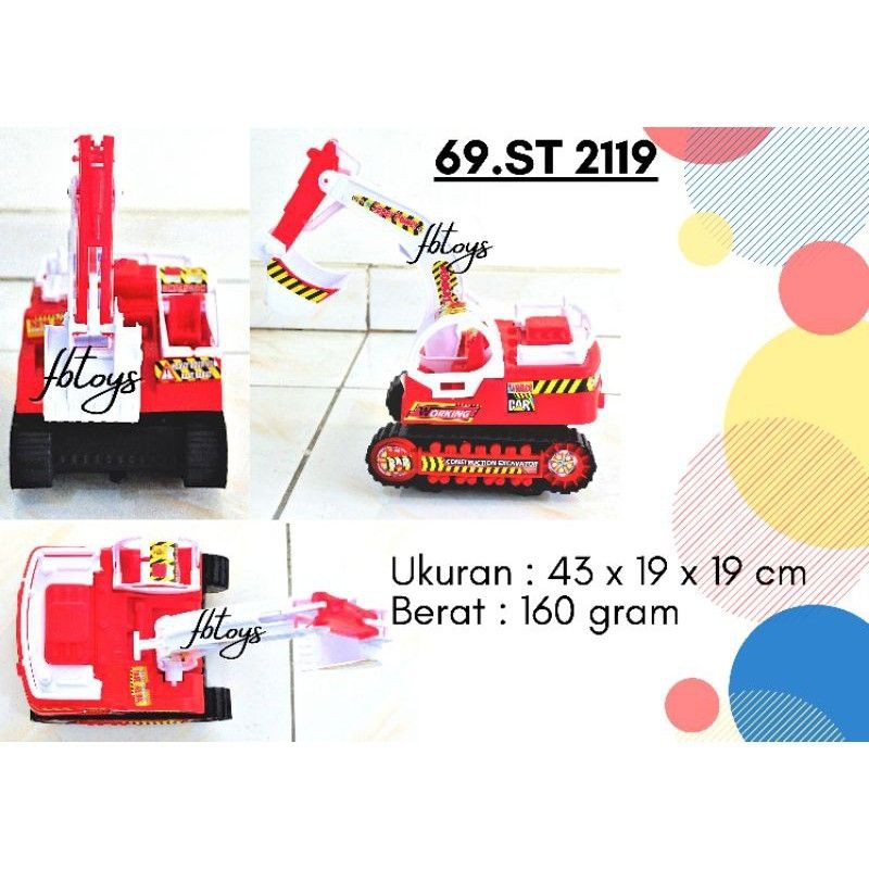 Mainan anak Mobil Keruk ST 2119
