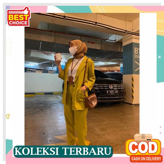 Blazer 5614 Wanita Baju Katun Jumbo Ld 120Cm Over Big Size Xxl Xxxl Korean Style Cewek Gemuk Ibu Ham
