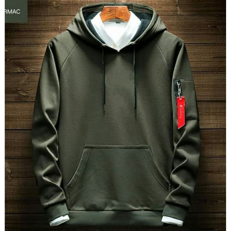 JAKET SWEATER PRIA HAND ZIPPER, jaket pria, sweater pria XXL