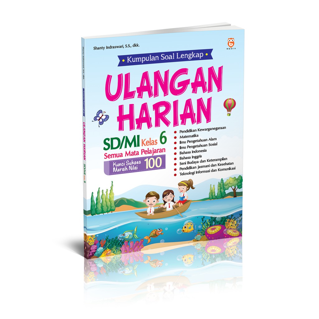 Kumpulan Soal Lengkap Ulangan Harian Sd Mi Kelas 6 Semua Mata Pelajaran Shopee Indonesia