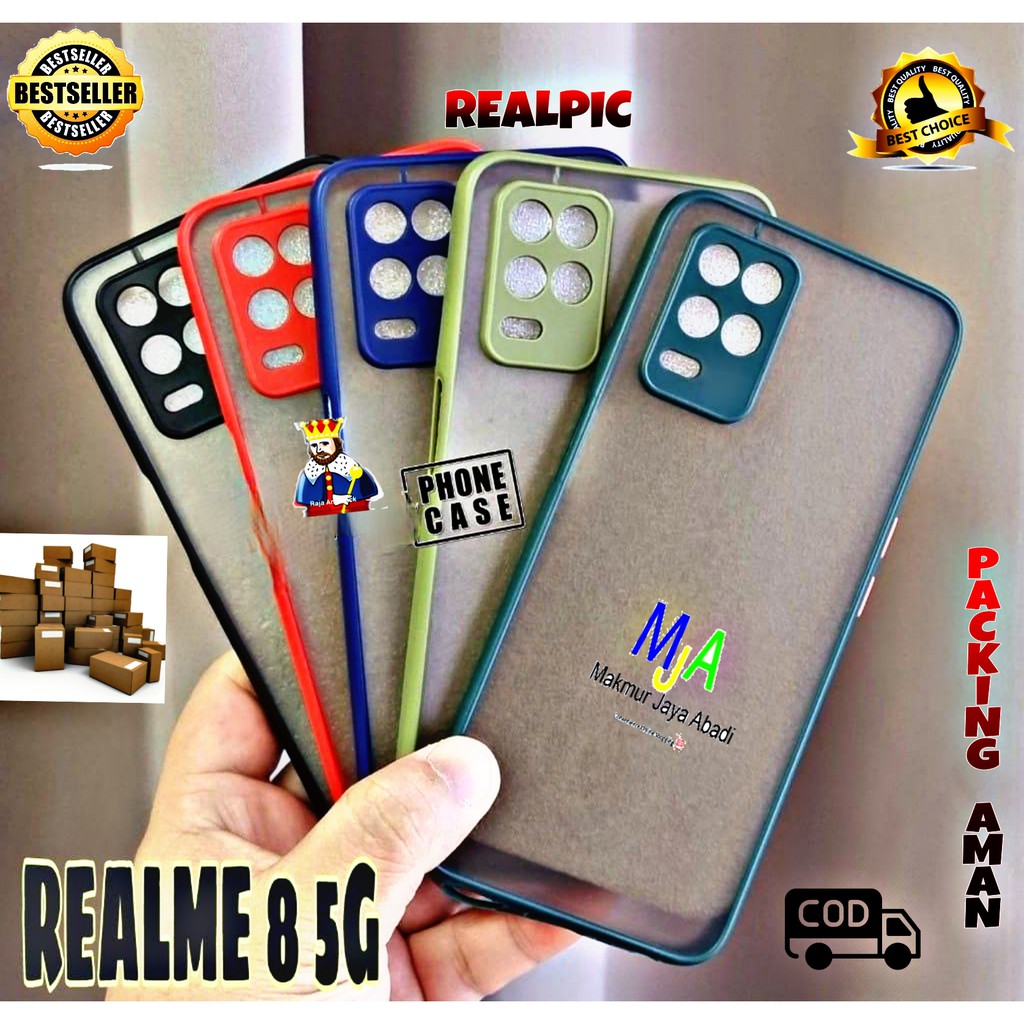 SOFTCASE REALME 8 - CASE MATTE FULL COLOUR MY CHOICE BUMPER CASE PELINDUNG KAMERA