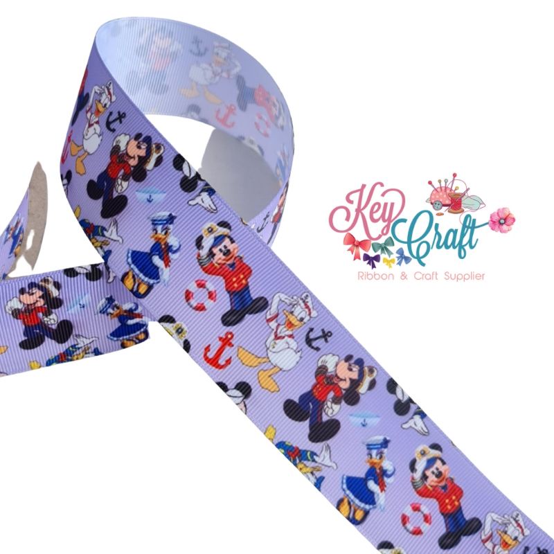 

Pita Grossgrain motif Mickey Mouse and Friends