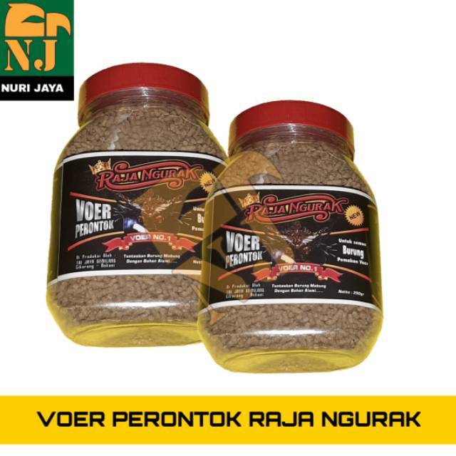 VOER PERONTOK BULU BURUNG MABUNG RAJA NGURAK 250GR