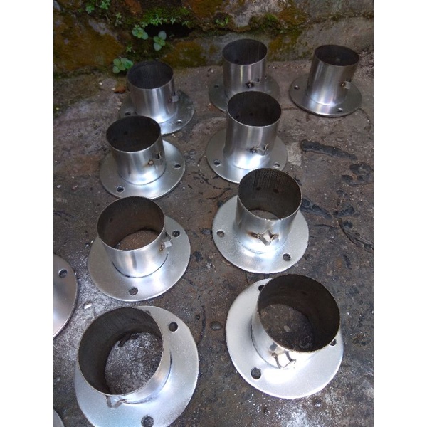 adaptor knalpot fu Supra x125 CS1 Sonic 125 pipa penyambung silencer standar