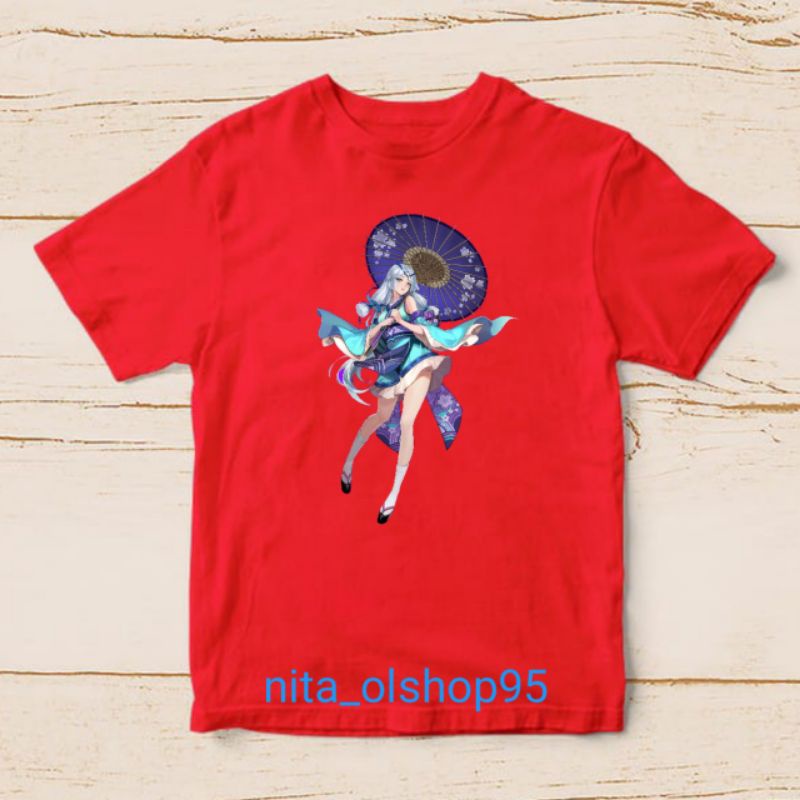 baju anak mobile legends kaos Hero kagura