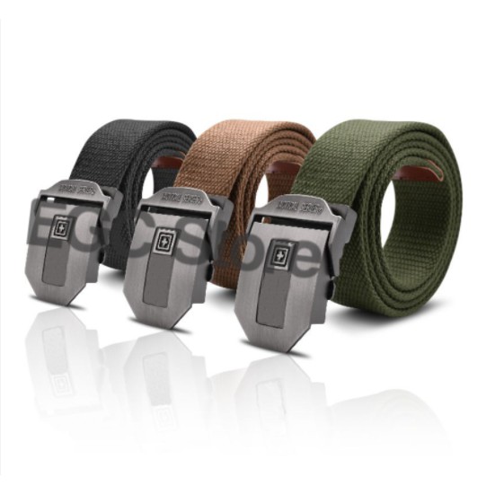 Ikat Pinggang Pria Katun Gesper Sabuk Pria Cowo Impor Army Tactical Series Katun Cowok Belt - Z-A