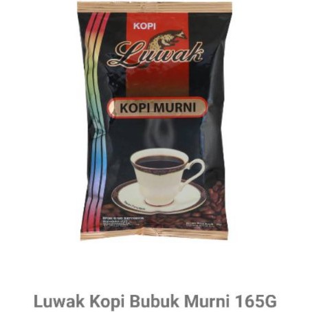 

Luwak Kopi Bubuk murni 165 gr