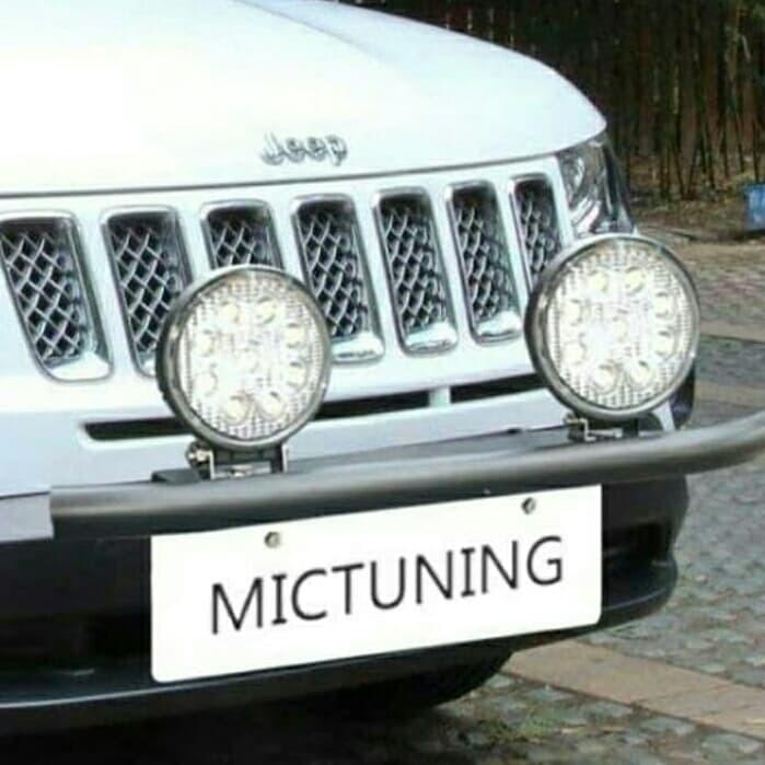 BREKET BRECKET LAMPU TEMBAK SOROT di Plat Nomor Mobil