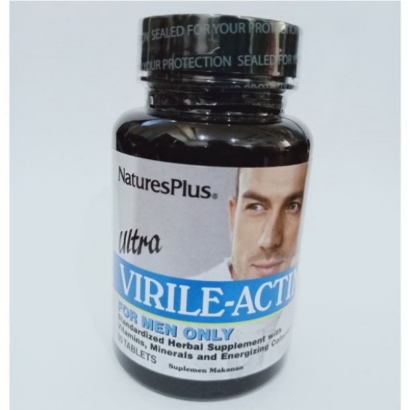 NATURE'S PLUS ULTRA VIRILE ACTIN NATURES NATURE STAMINA PRIA 60 TABLET