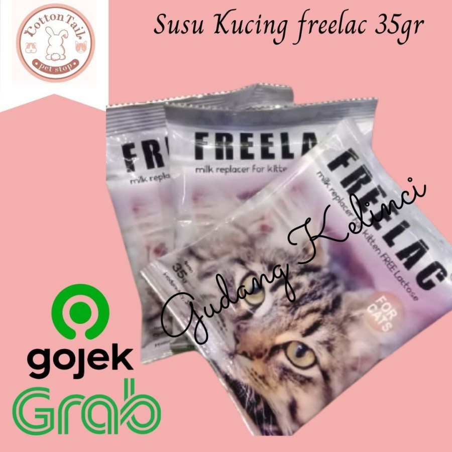 Susu Kucing Freelac 35gr Milk Replacer For Kitten SASET