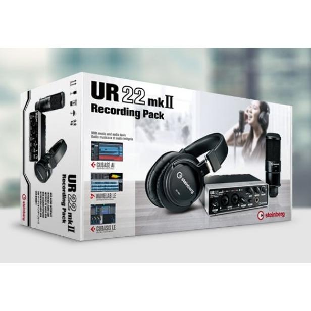 STEINBERG UR22 MKII Recording Pack Soundcard