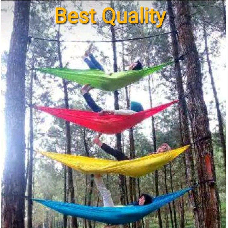 Ayunan Hammock Tempat Tidur Gantung Beban 150kg