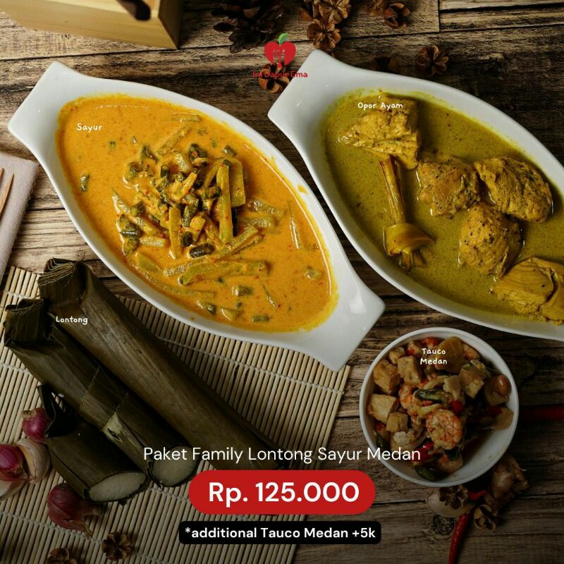 Lontong Sayur Medan Ema (Paket Family)