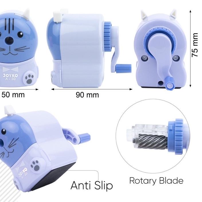 

Trend ♧ Rautan Serutan Putar Sharpener Joyko A-30..