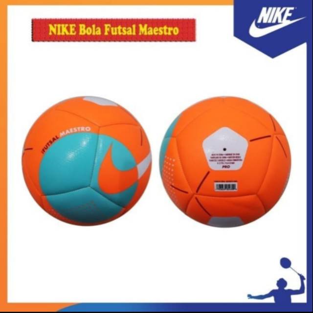 NIKE MAESTRO ORANGE BOLA FUTSAL ORIGINAL
