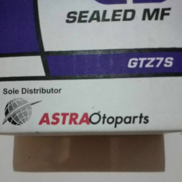 Aki Kering GS ASTRA GTZ7S Satria FU 12v 6A