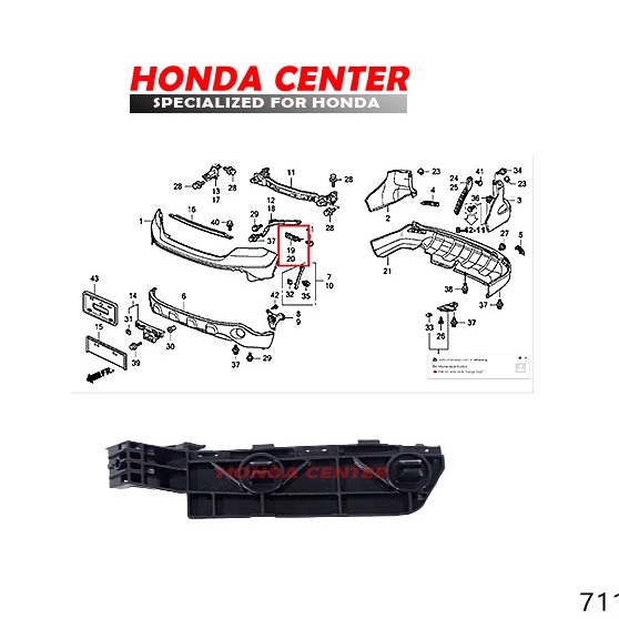 bracket bumper depan  crv gen3 2007 2008 2009 2010 2011 2012 breket bumper depan  crv gen3 2007 2008 2009 2010 2011 2012 71193-SWA 71198-SWA