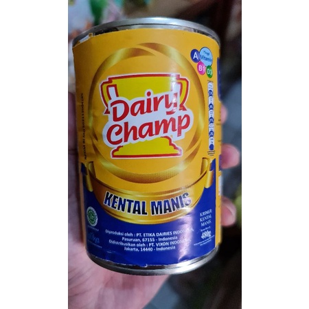 

susu kental manis dairy champ 480gr