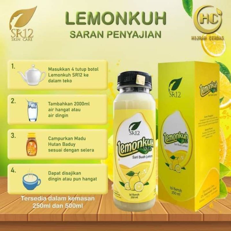 

SR12 LEMONKUH 250ml dan 500ml SARI LEMON ASLI