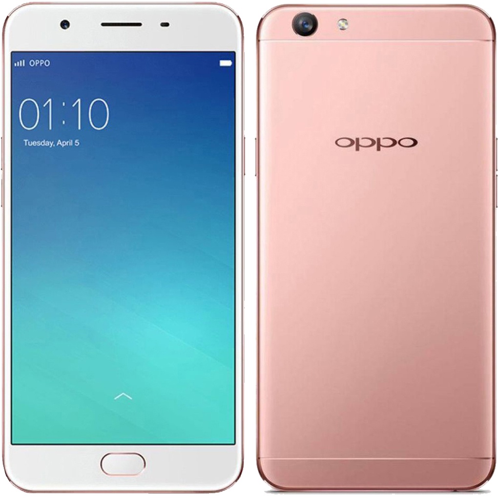 OPPO F1s 4GB/64GB Versi Global 16MP depan 13MP kamera belakang layar 5.5 inci hp Garansi 1 Tahun-Rose gold