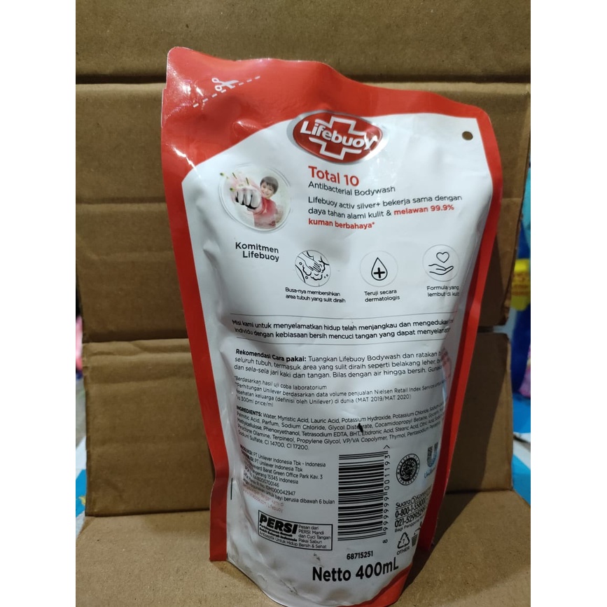 Lifebuoy Sabun Mandi Cair 400ml