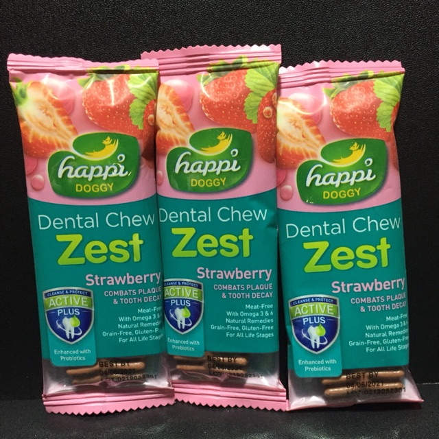 happi doggy dental chew
