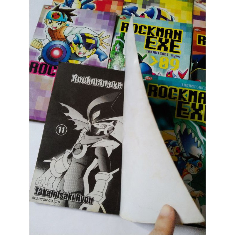 rockman exe 1-12 end min vol 1