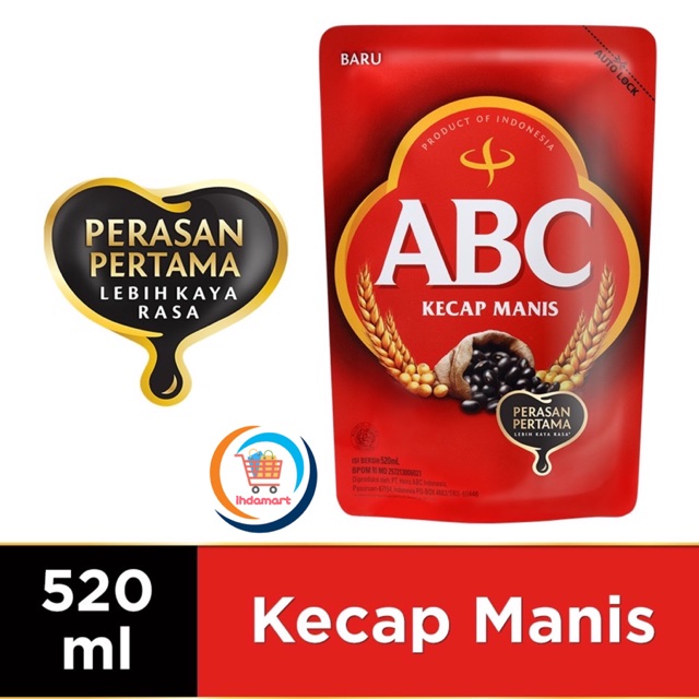 Kecap Manis ABC 520 ml