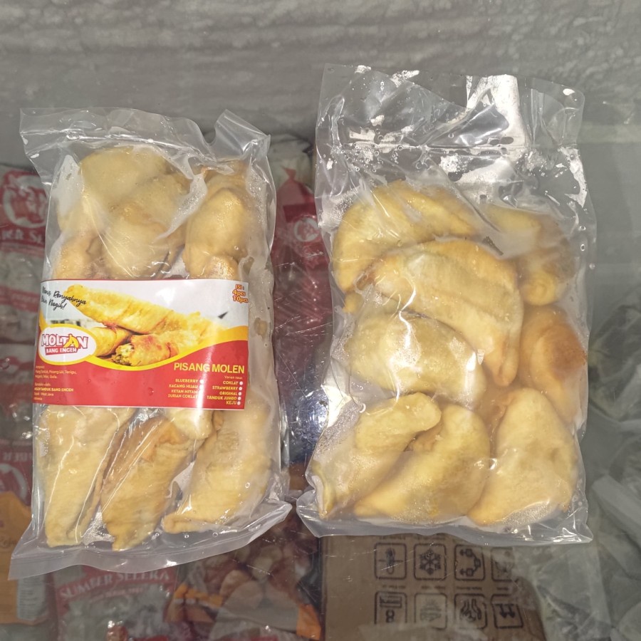 

Moltan pisang molen isi 10