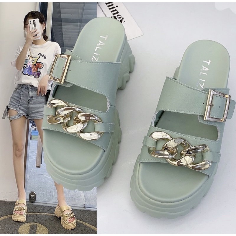 wedges wanita X6 import realpict