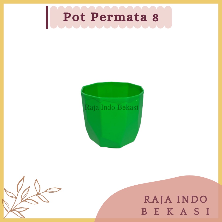 Lusinan Isi 12 Pcs Pot Permata 8CM Putih Pot 8 Cm Putih Pot Plastik Kaktus Mini Lucu Murah Grosir