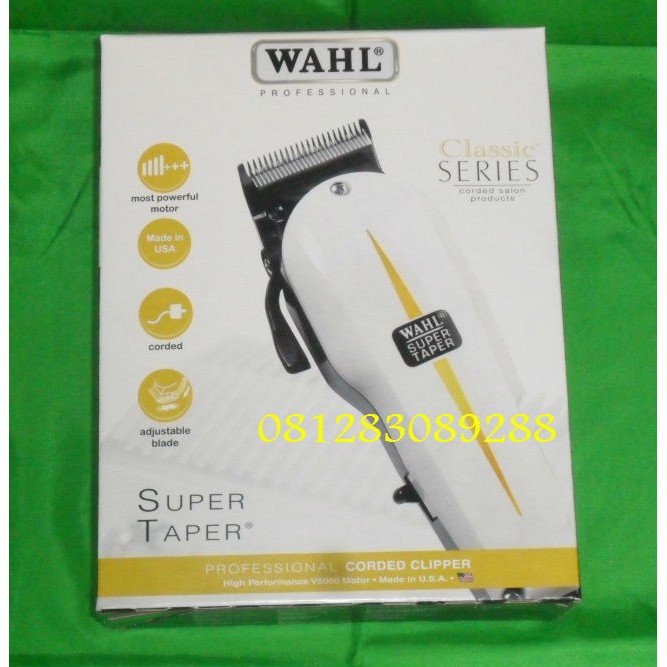 Alat, Mesin cukur rambut Wahl Super Taper Classic Series USA