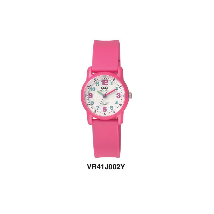 SALE 7.7 Jam Tangan Anak Lucu Rubber Motif Analog Original Q&amp;Q QNQ QQ VR41 VR41J Series