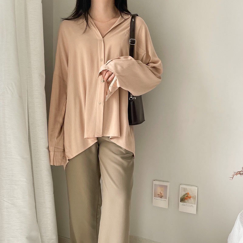 GFS JOLENE XXL OVERSIZE POCKET RAYON DIAMOND SHIRT