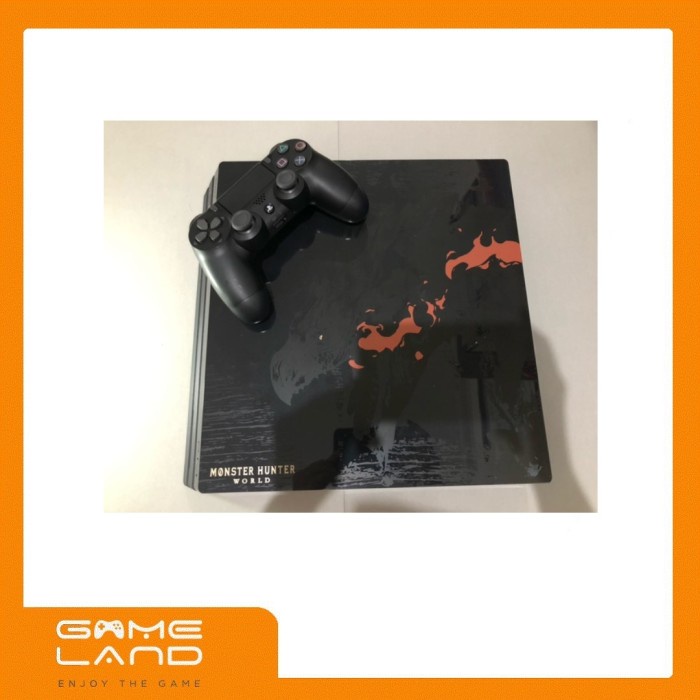 PROMO MESIN PS4 PRO MONSTER HUNTER WORLD LIMITED - SECOND T415T