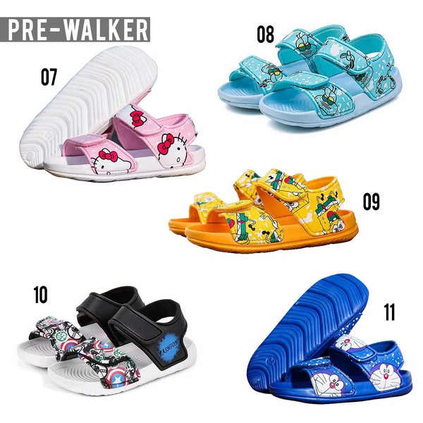 LKM125 07-11 Sandal Gunung Anak, Sandal Sepatu Mickey / Sandal Ringan Anak [1PC 6PC] LITTLE KUMA