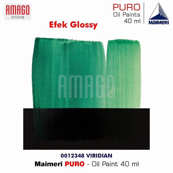 MAIMERI PURO - OIL PAINT - VIRIDIAN - 40ML - M0012348