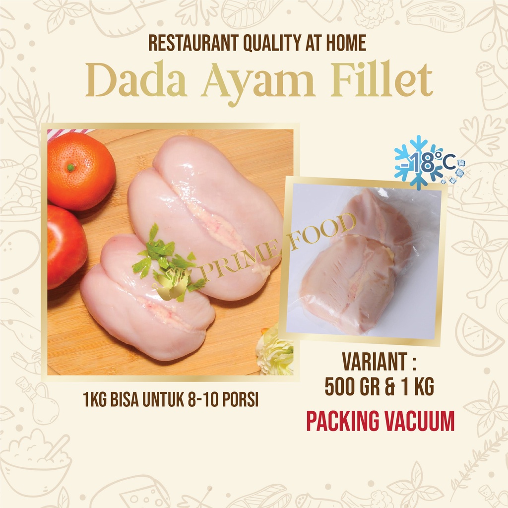 

Dada ayam fillet MM0020