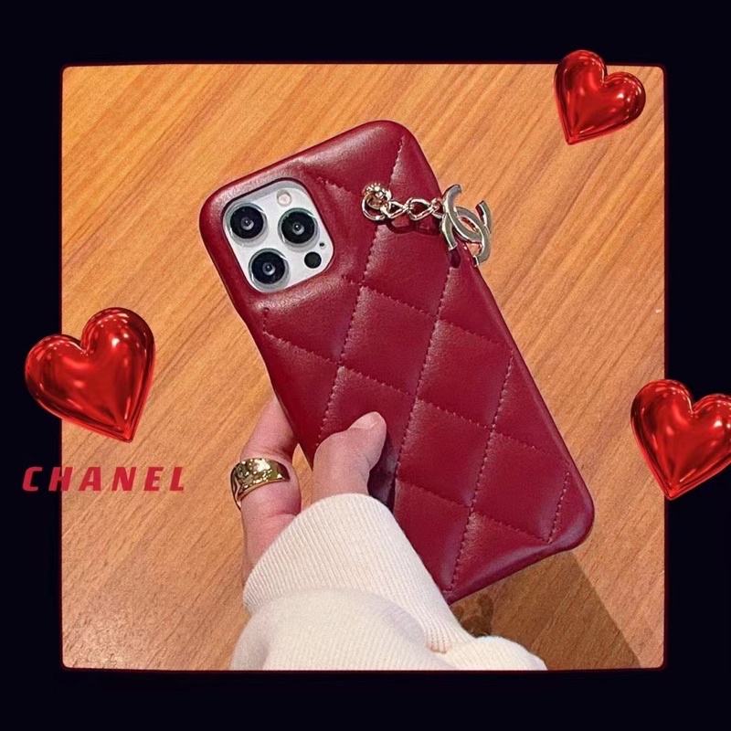 CHANEEL CASE SOFT WITH CHARM IPHONE 14 Pro Max 13 Pro Max 11 11ProMax 12 12Pro 12ProMax Pro Max 13 Pro Max