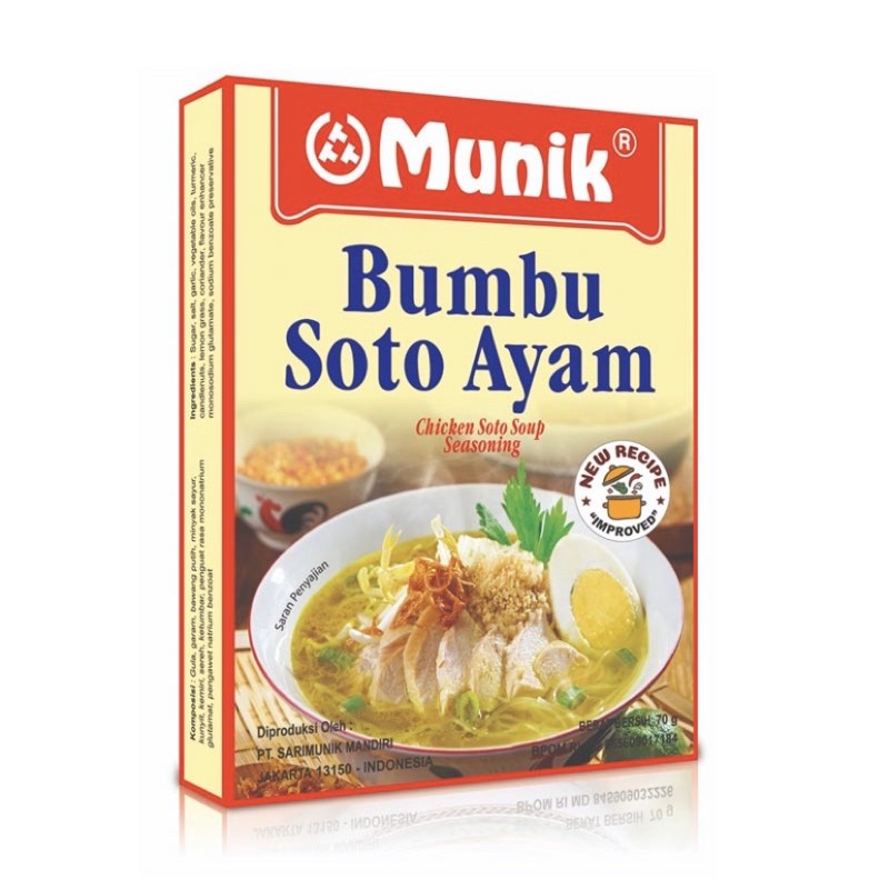 

Munik bumbu soto ayam 70 gr