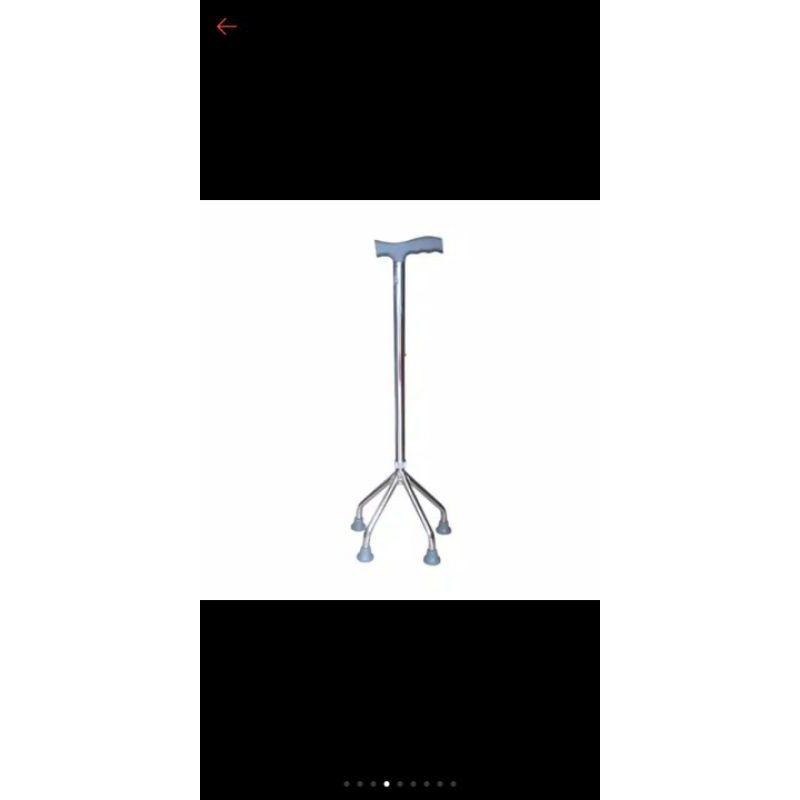 Tongkat Kaki 4 Stainless Steel