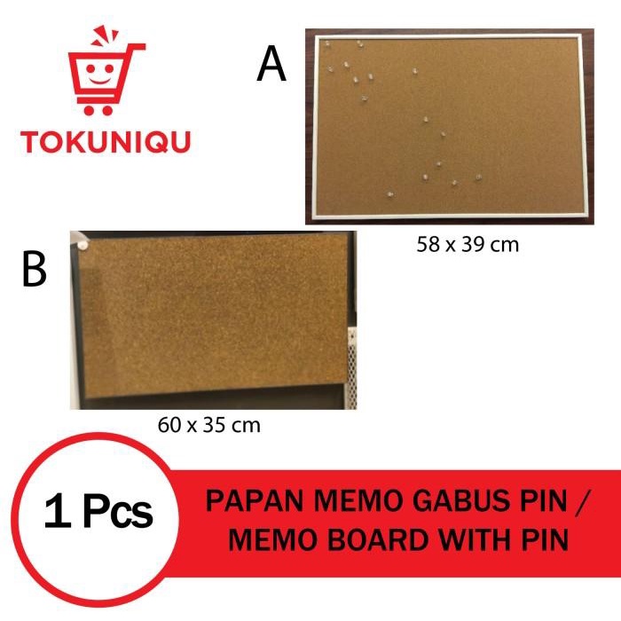 

Nov | Papan Memo Gabus Dengan Pin Tempel Memo Board Cork Board Svns