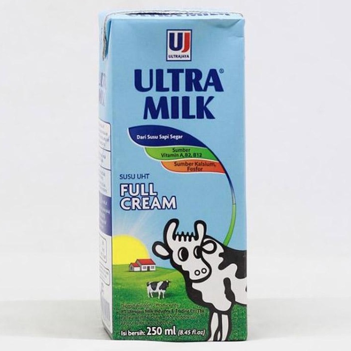 

ULTRA MILK FULL CREAM 200 ML (HARGA SATUAN)