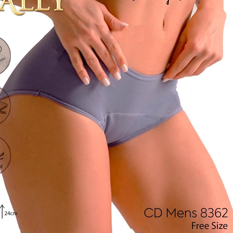 ➤ TALLY Celana Dalam Menstruasi Bahan Katun Fit to L - XL Anti Tembus CD 8362 ☑