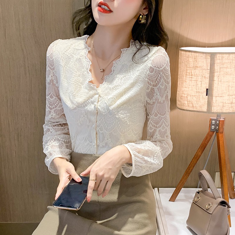 Blus Casual Wanita Model Off-Shoulder Lengan Panjang ...