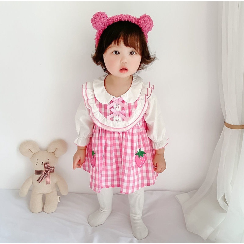 DR112-Dress Gaun Bayi Perempuan Frutti Trutti